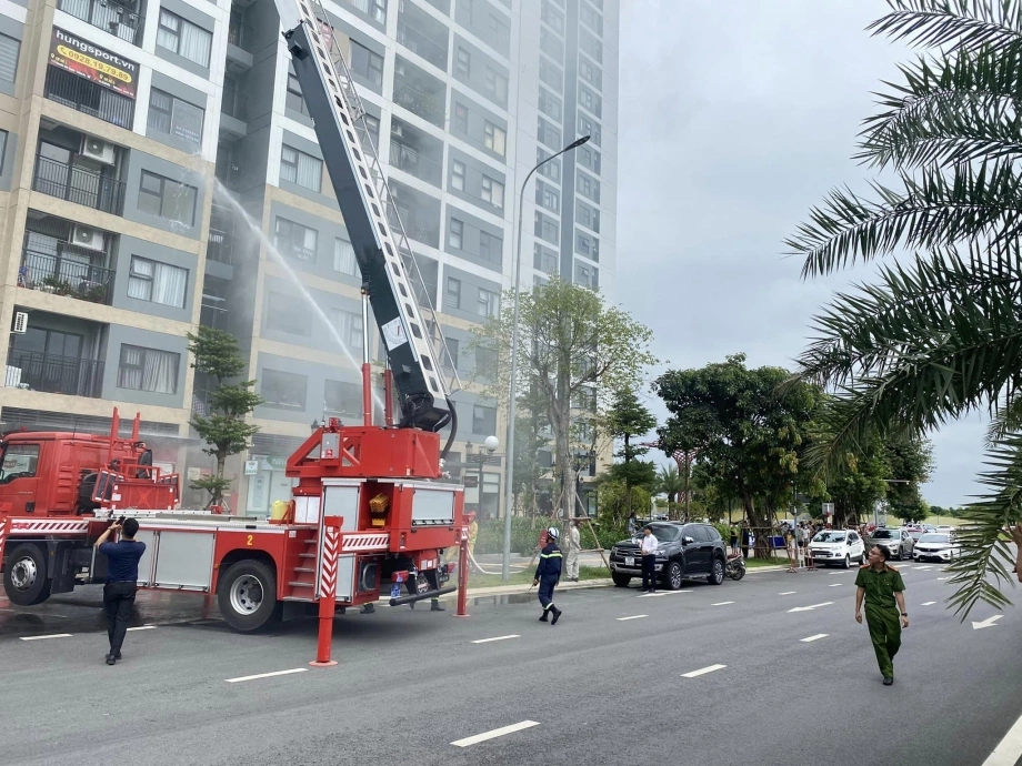Diện tập pccc định kỳ, đảm bảo mọi phương án an toàn tới cư dân