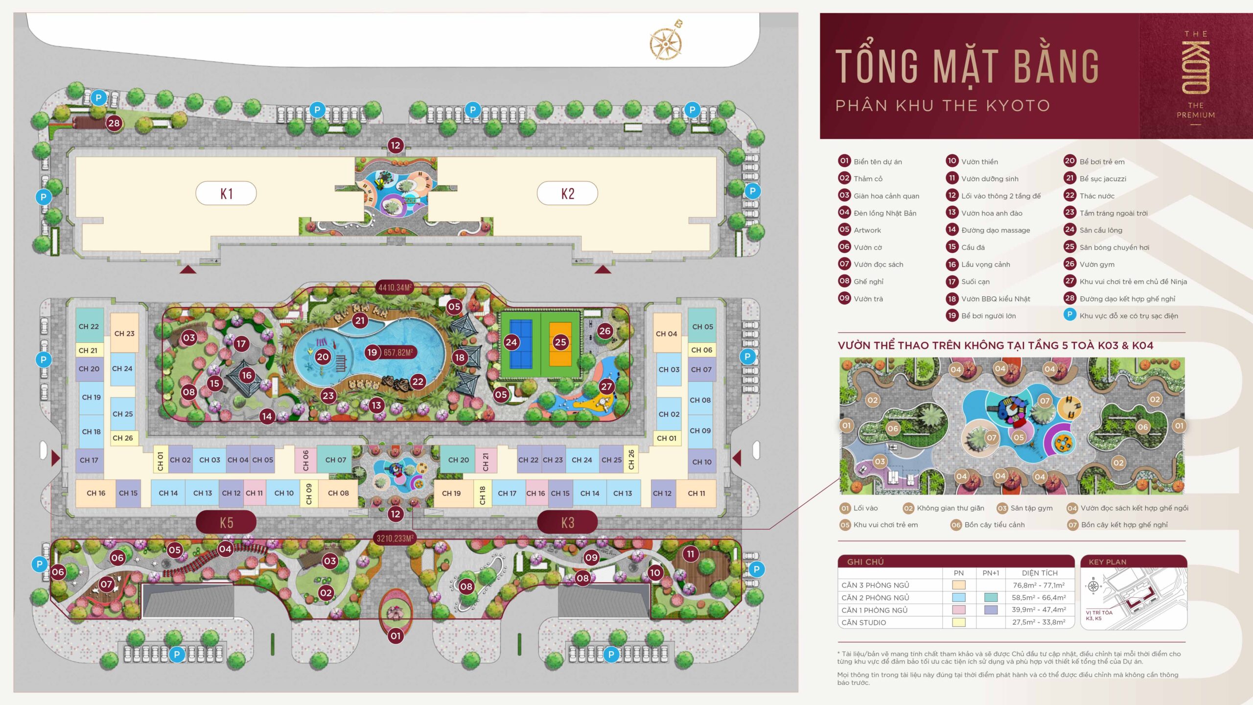 hệ thống tiện ích cao cấp tại vinhomes star city - the kyoto