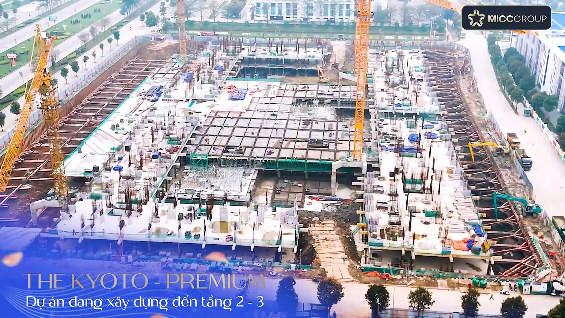 Tiến độ xây dựng tháng 03/2025 tại phân khu The Kyoto - Vinhomes Star City Thanh Hóa