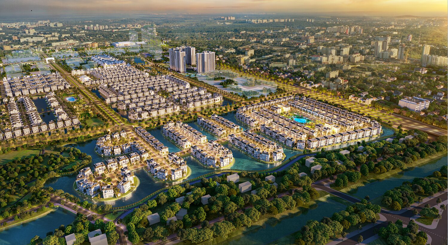 phối cảnh tổng thể