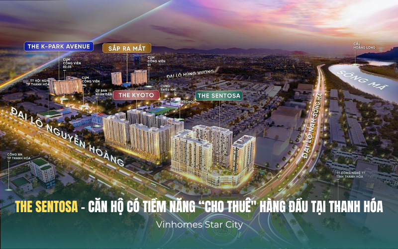The Sentosa Thanh Hóa Căn Hộ Có Tiềm Năng Cho Thuê Hàng Đầu Tại Thanh Hóa Năm 2026