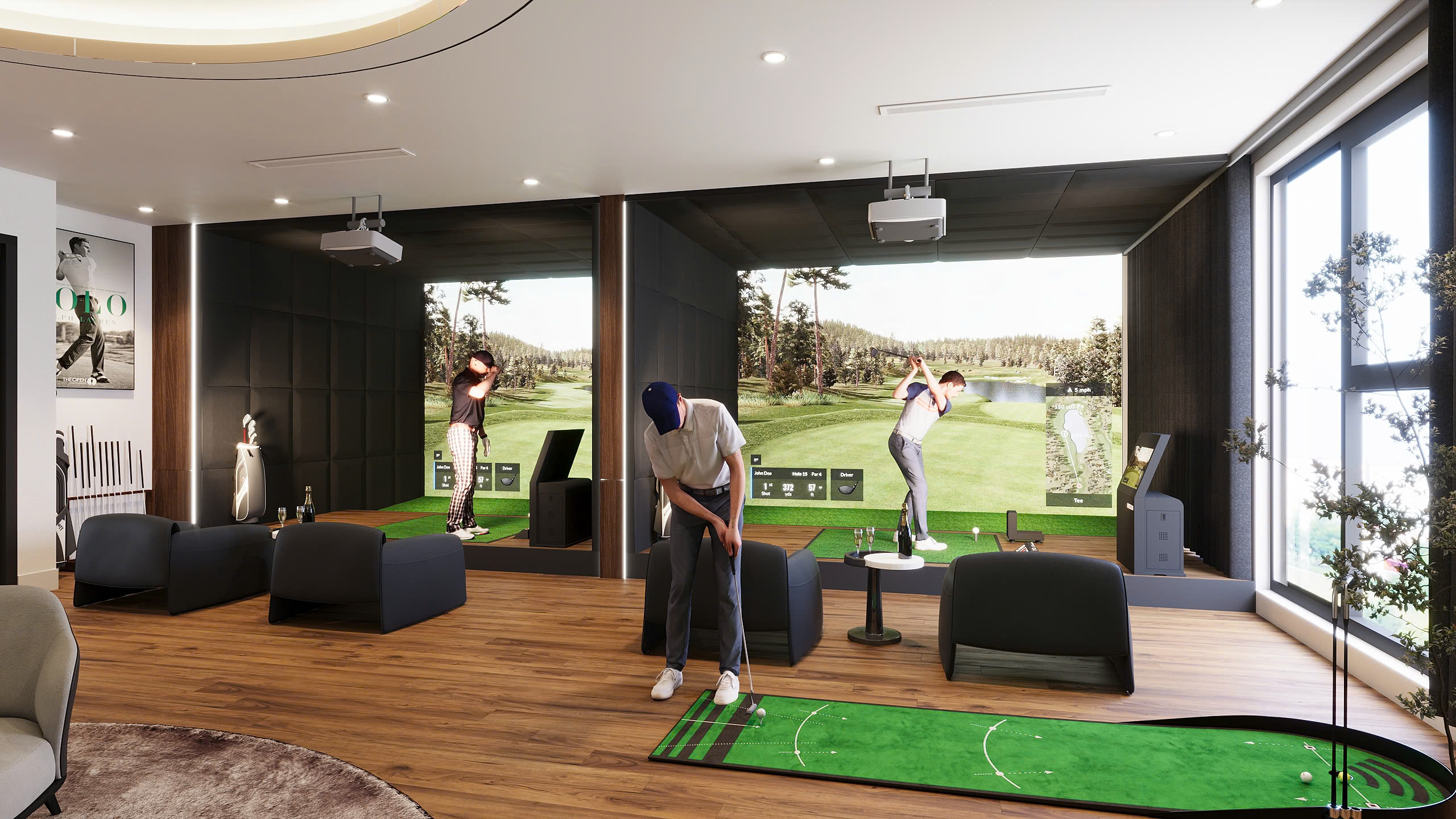 Phòng GOLF 3D hiện đại đầu tiên tại Thanh Hóa