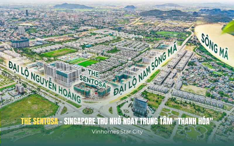 The Sentosa - Vinhomes Thanh Hóa, căn hộ sống Xanh, chuẩn Singapore