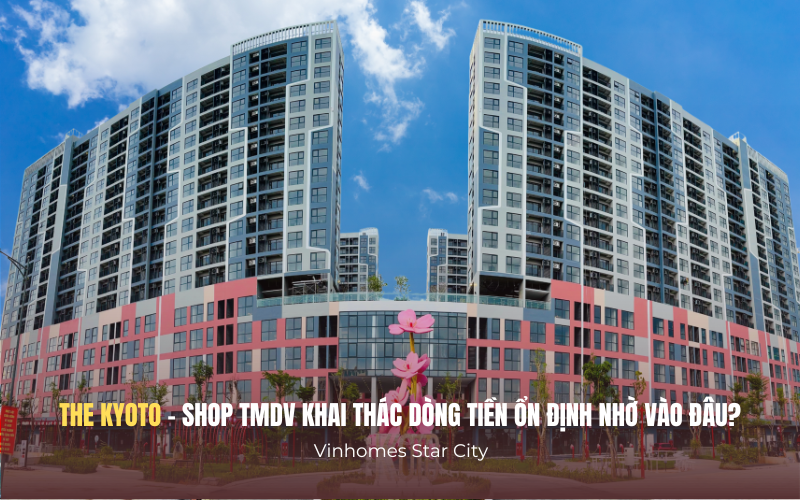 Shop thương mại dịch vụ The Kyoto, Vinhomes Thanh Hóa